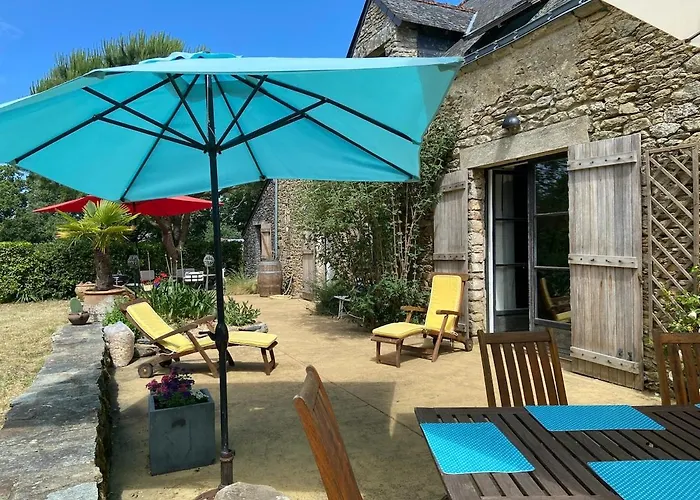 Semesterbostad Fleur De Sel, Longere Au Calme , Proche Et Plages