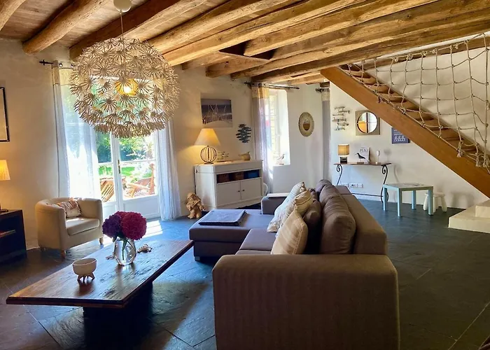 Semesterbostad Fleur De Sel, Longere Au Calme , Proche Et Plages