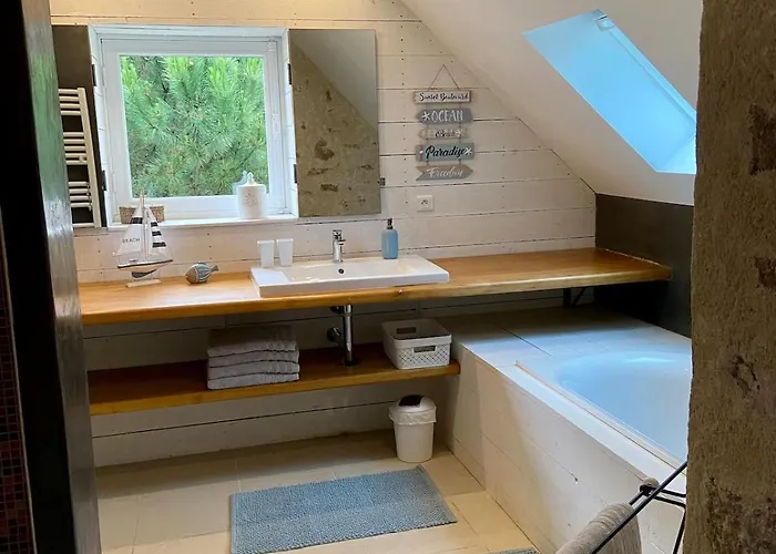 Semesterbostad Fleur De Sel, Longere Au Calme , Proche Et Plages *